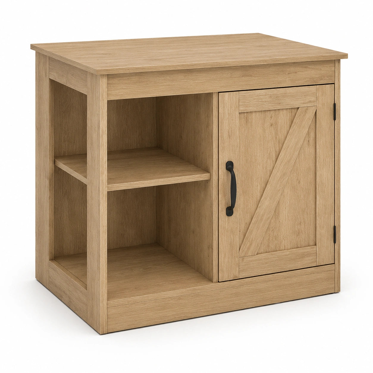 table-de-chevet-rustique-avec-ports-usb-et-typec-etagere-reglable-et-porte-de-grange-lrcrpj6478kz